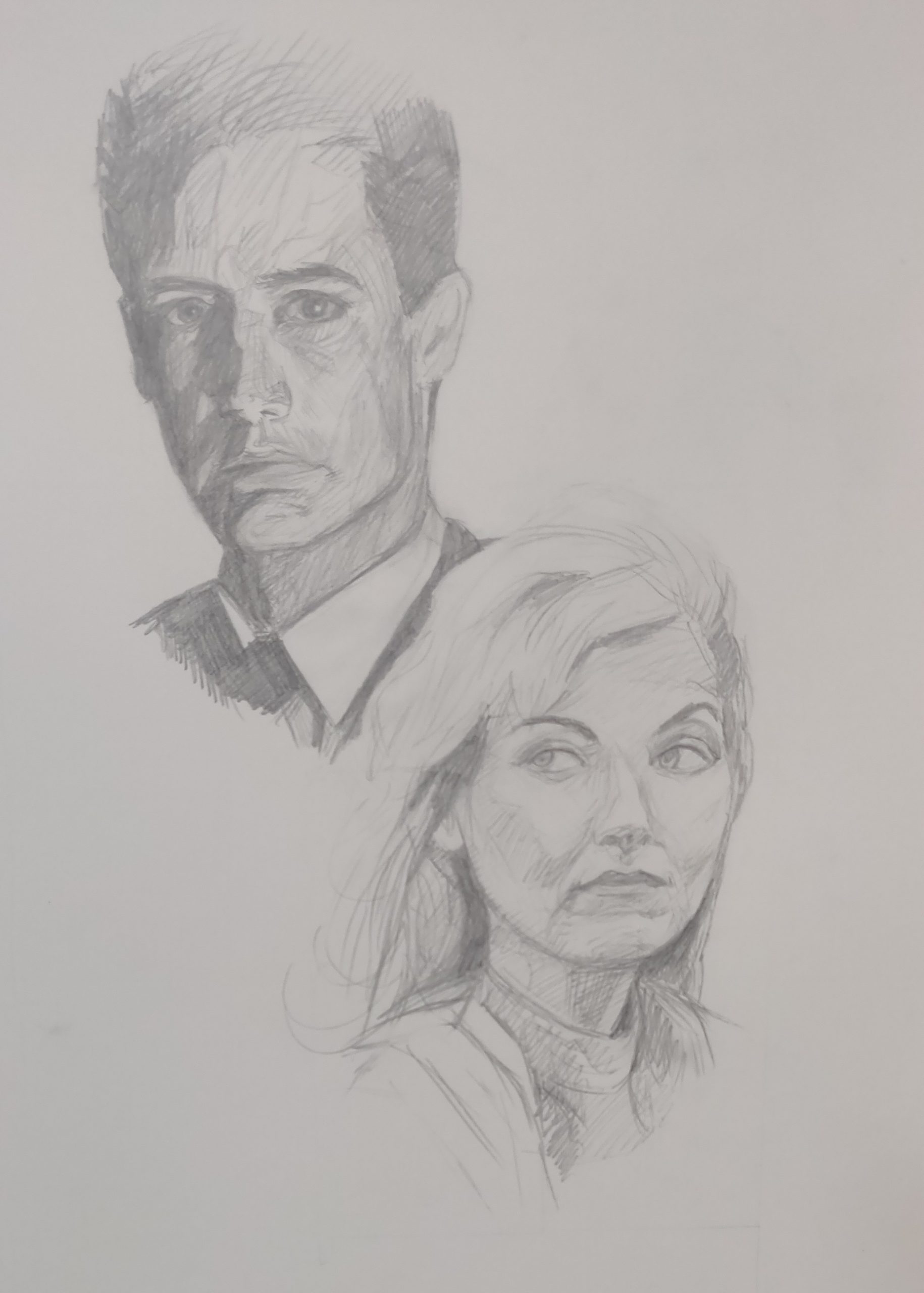 Dale Cooper and Laura Palmer